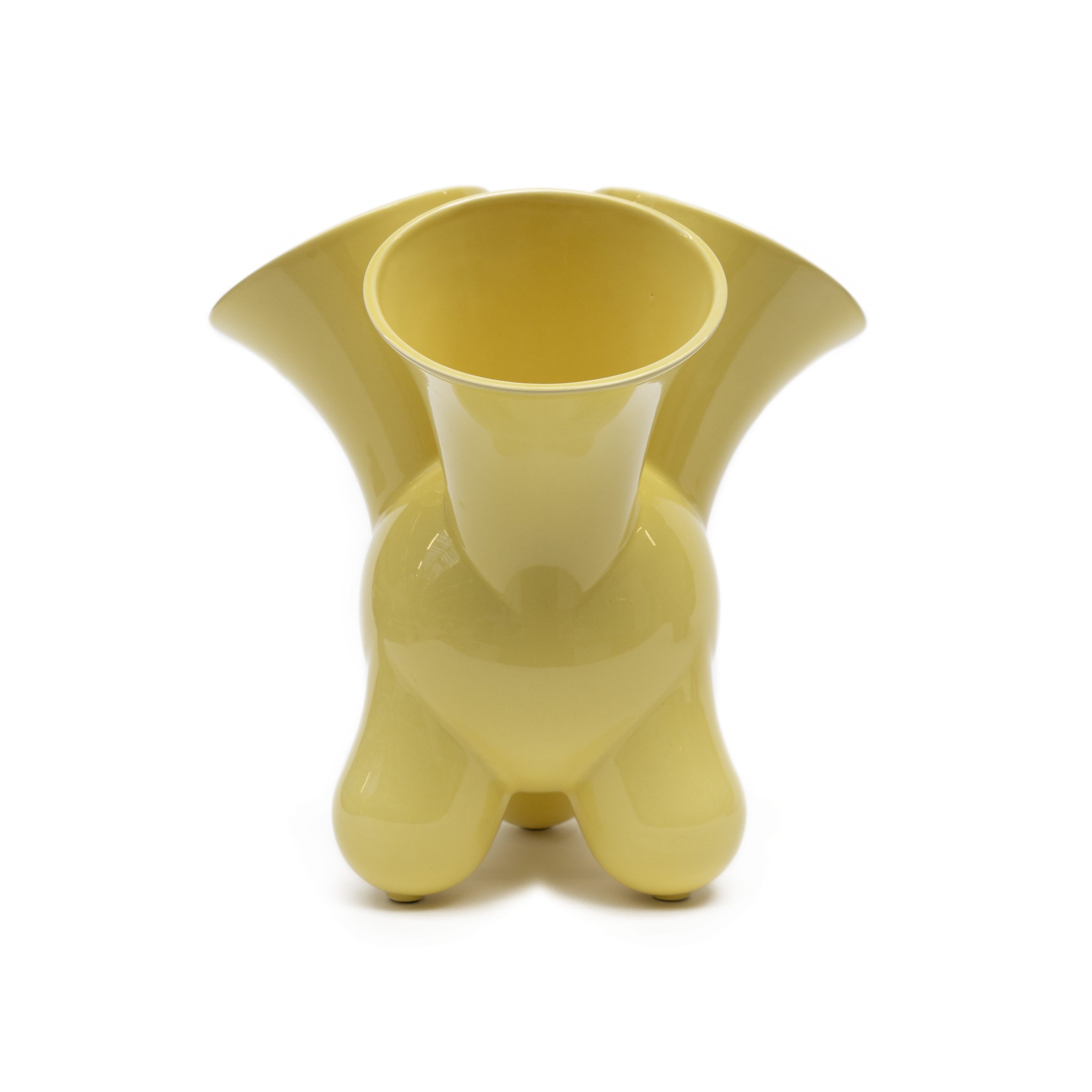 gele vaas 'Doodle' Roderick Vos